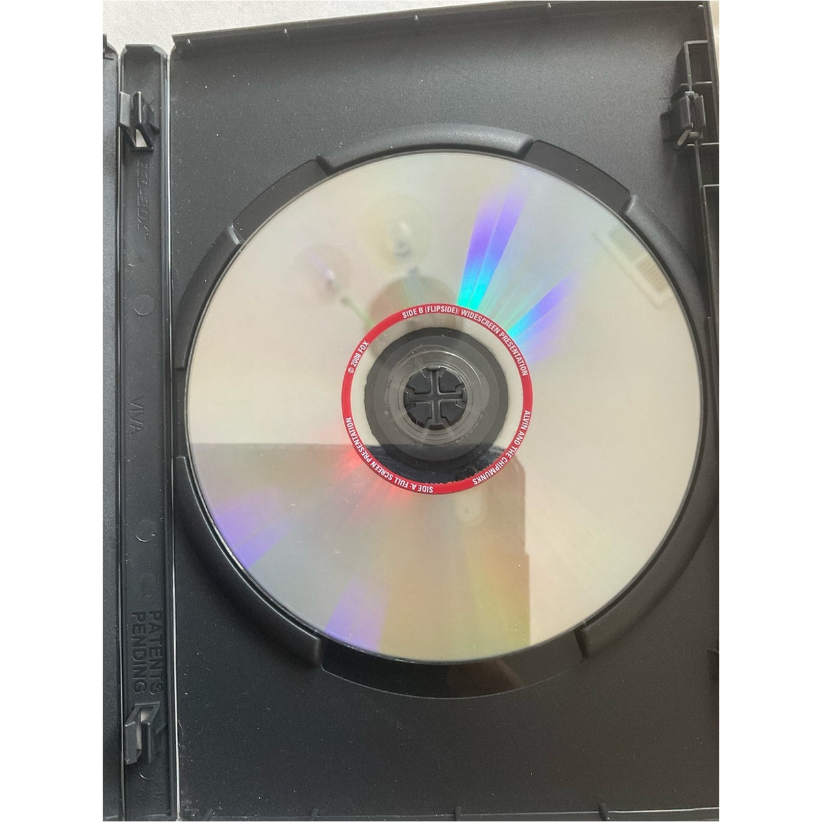 Alvin and the Chipmunks DVD - Red, Blue, Green Cover