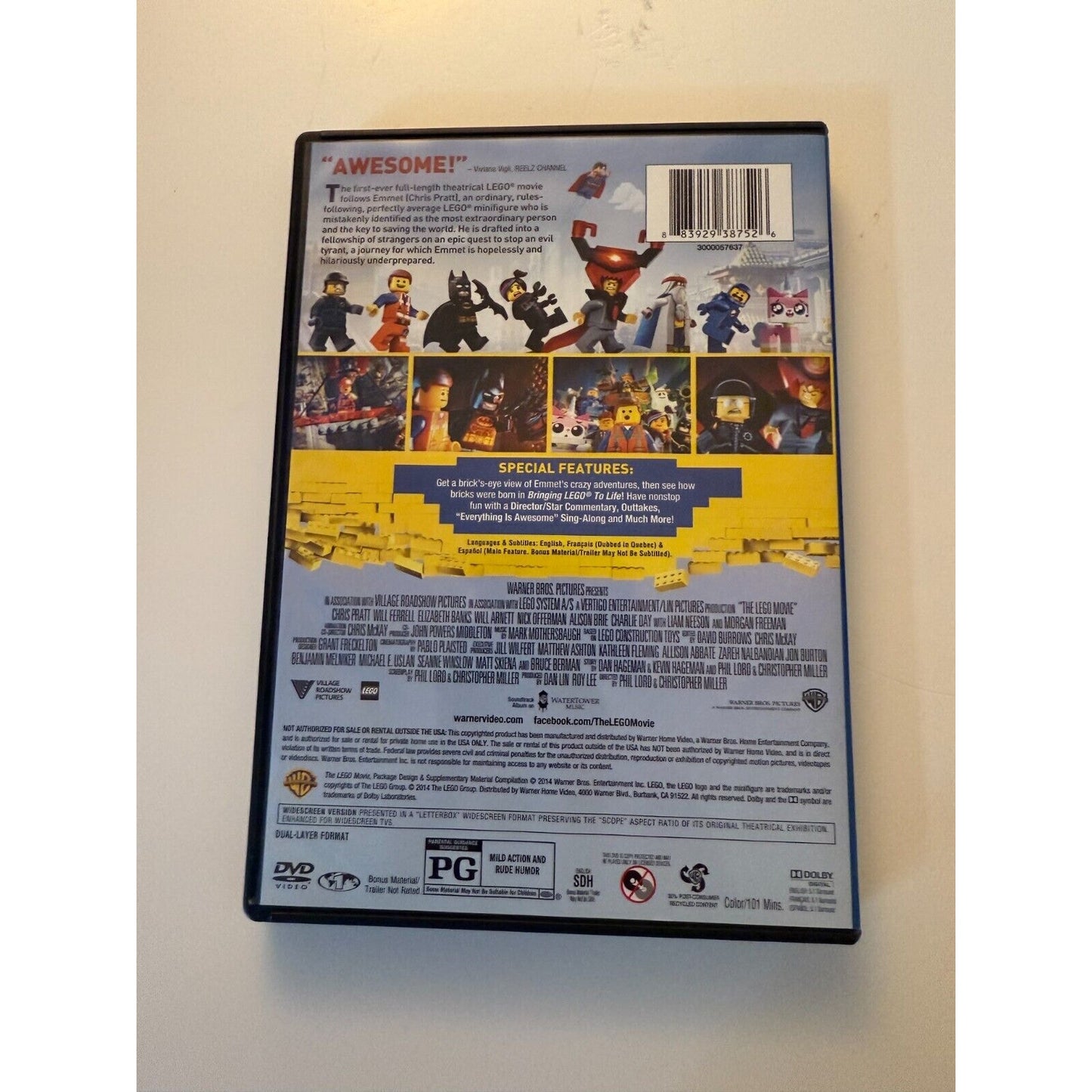 The LEGO Movie DVD/2-Disc Special Edition