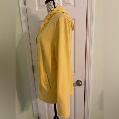 Sag Harbor Yellow Utility Jacket with Hood