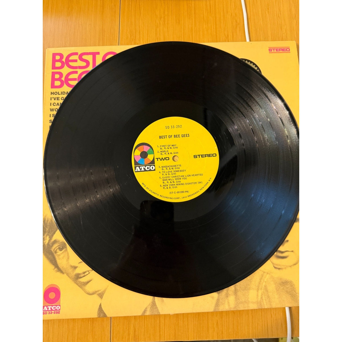 THE BEST OF BEE GEES - ATCO SD 33-292 - LP Vinyl Record