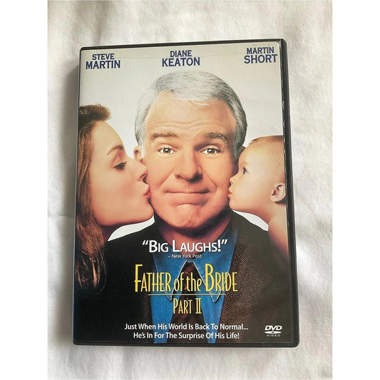 Father of the Bride Part II DVD Movie Disc
