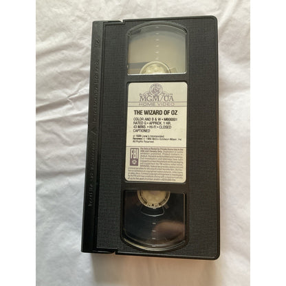 The Wizard of oz 1991 VHS MGM/UA Home Video, Judy Garland