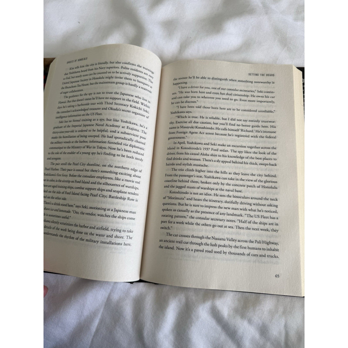 GHOSTS of HONOLULU: SPY, PEARL HARBOR by NCIS Mark HARMON, LEON CARROLL (2005
