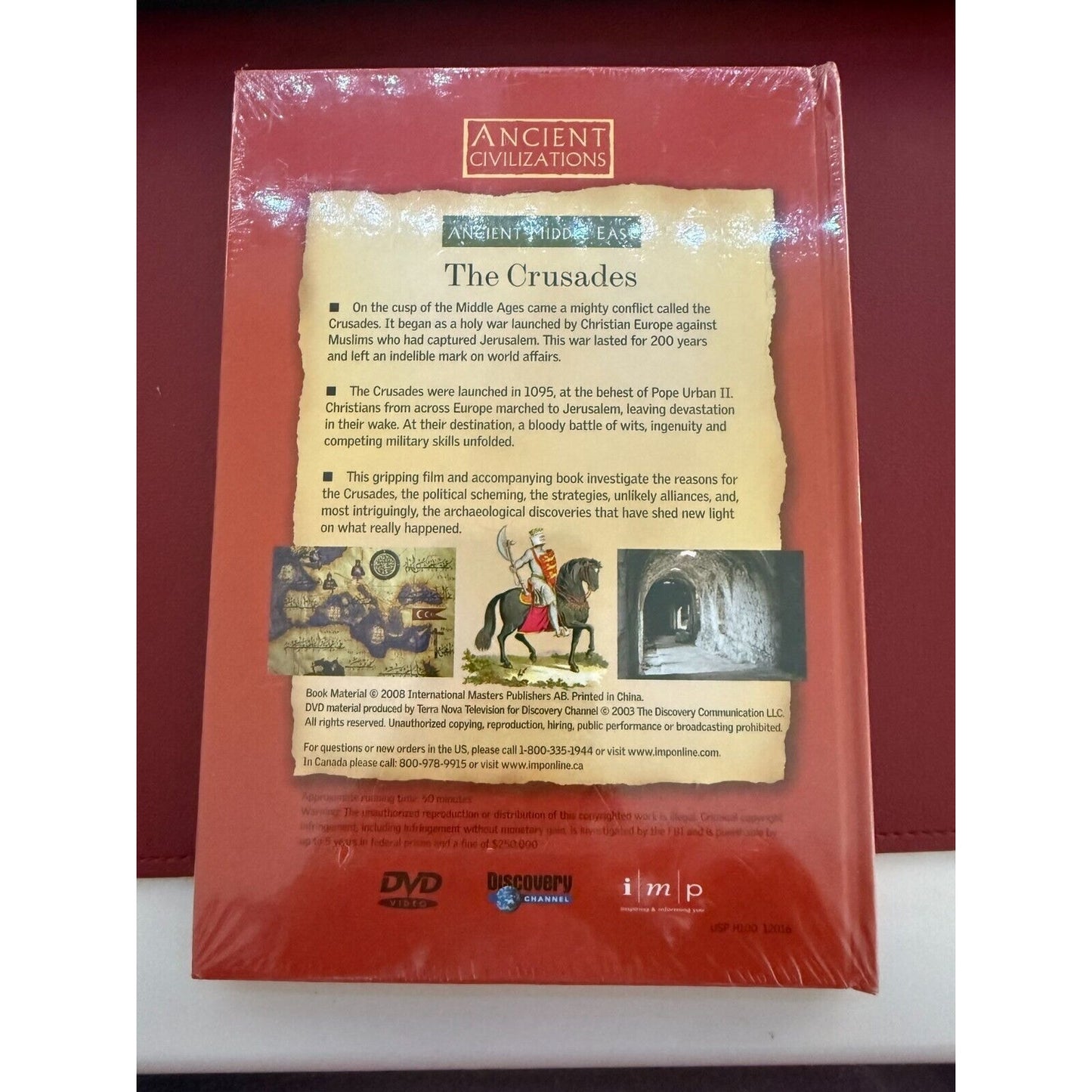 Ancient Civilizations #14 The Crusades Ancient Middle East DVD & Booklet 200