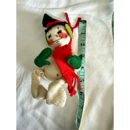 Annalee Vintage Holiday snowman doll