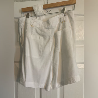 I.N.C International Concepts White High Waist Women's Shorts