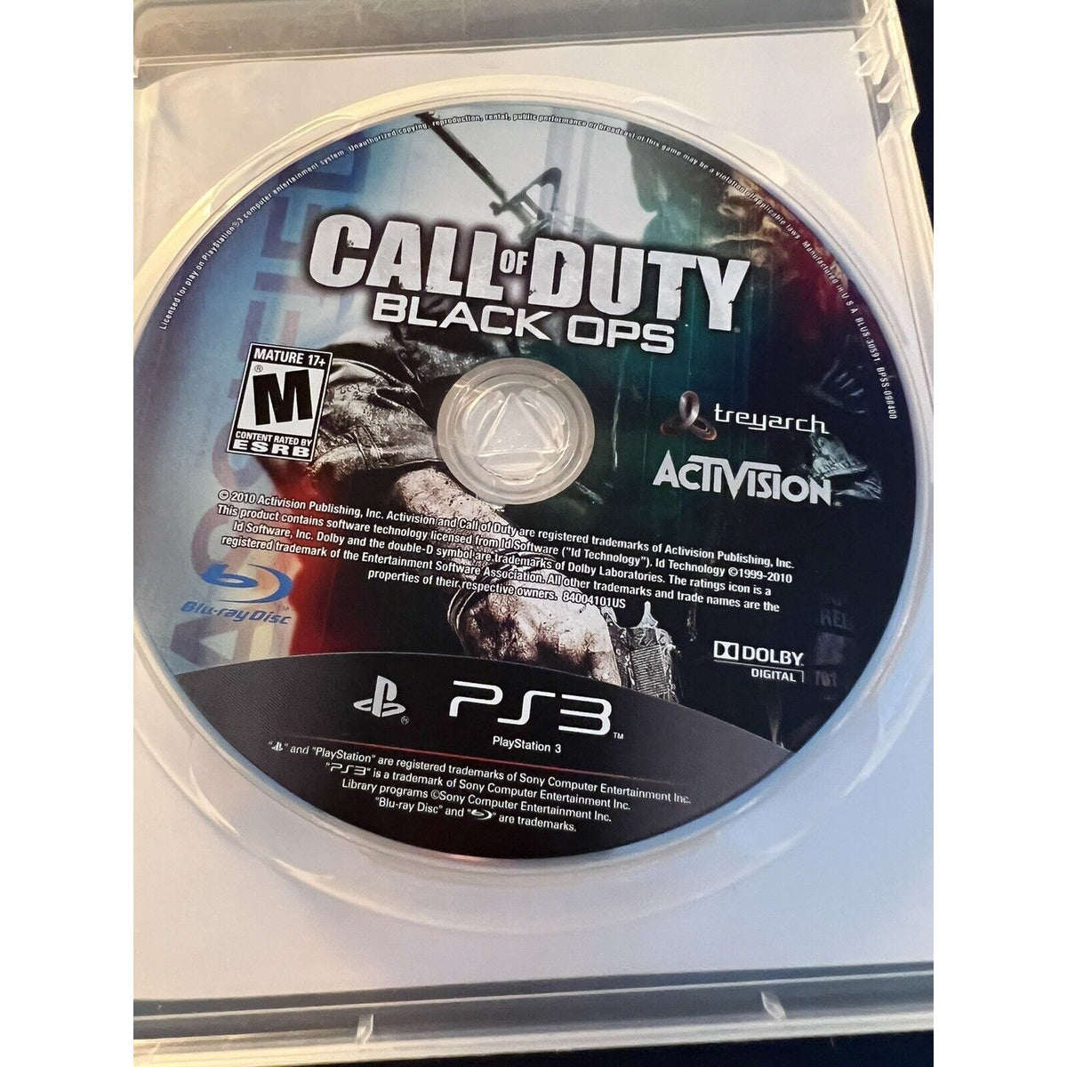 Call of Duty: Black Ops 1 (Sony PlayStation 3, 2010) PS3 Complete With Manual