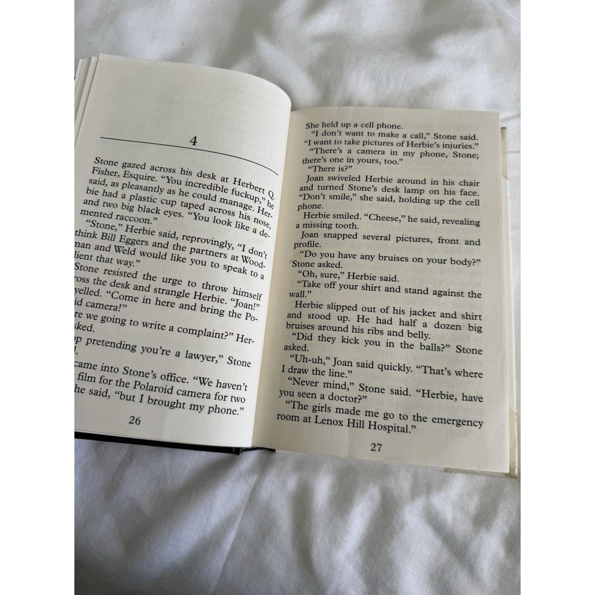 Stuart Woods Fresh Disasters Hardcover book