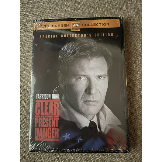 Clear and Present Danger (DVD, Widescreen, Special Collector's Edition) NEW