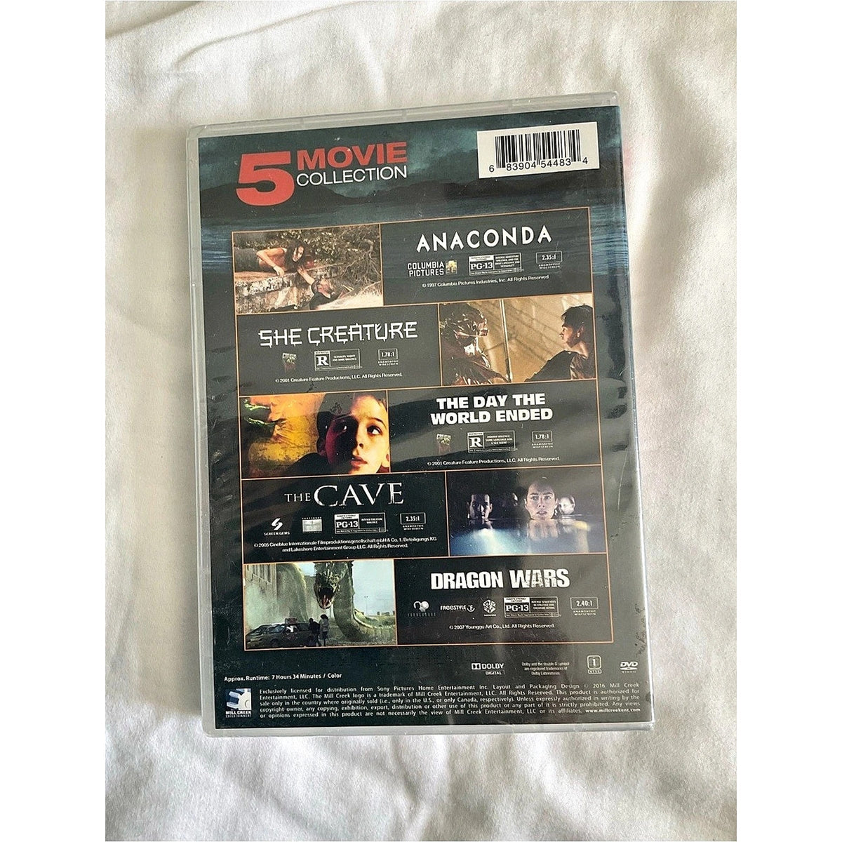 Beasts from the Dark Side: 5 Movie Collection DVD