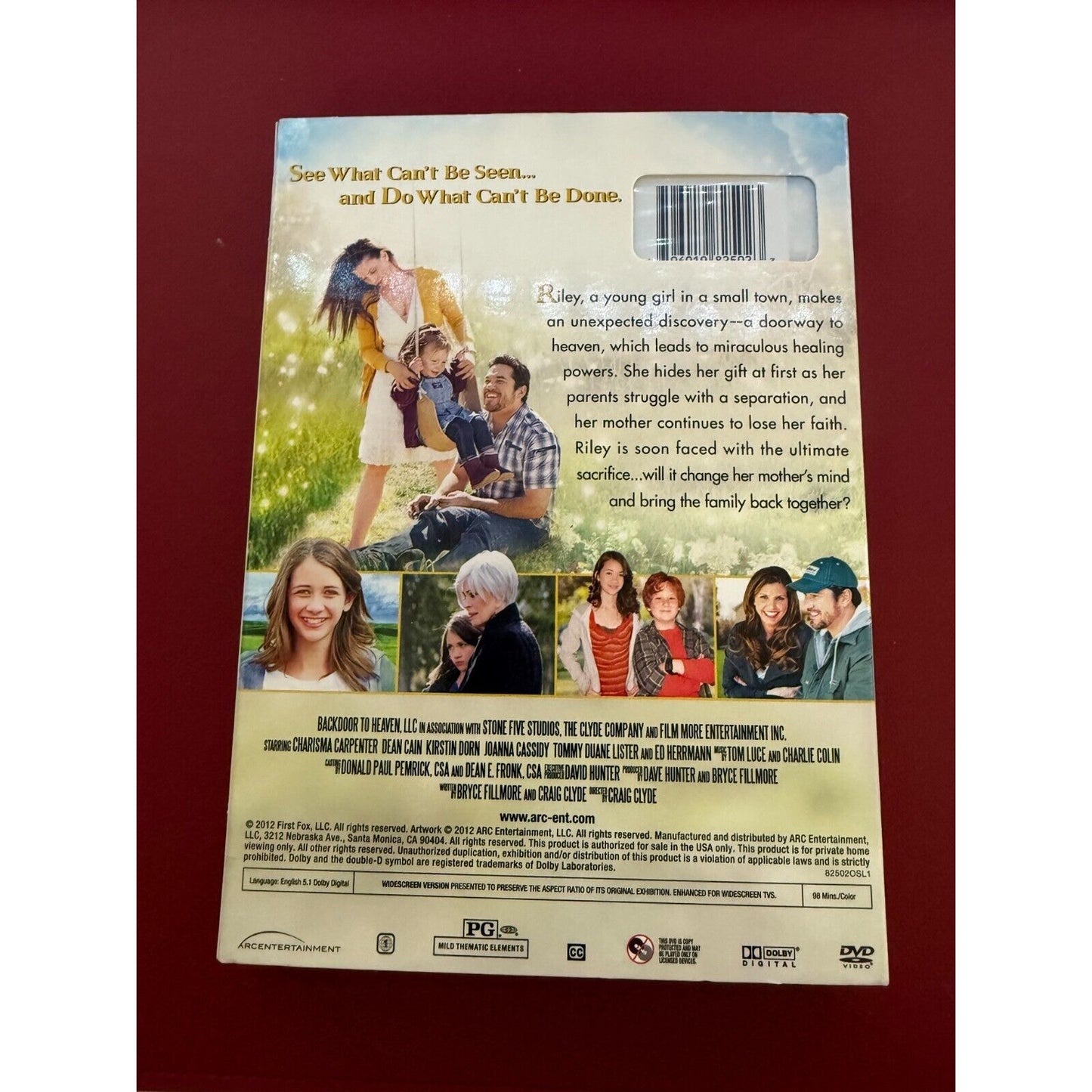 Heaven's Door (DVD, 2012) Dean Cain, Joanna Cassidy, Charisma Carpenter - New