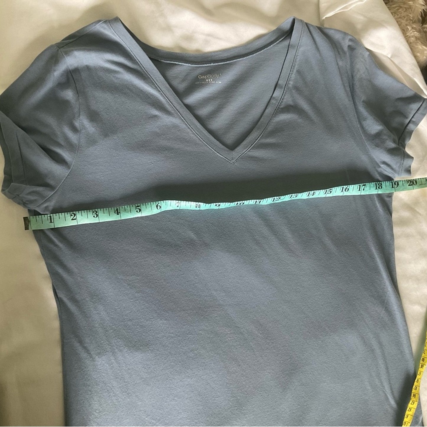 GAP Women's Soft Blue Short Sleeve Tee