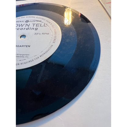 Disney Programs Cinderella Show' N Tell Record Filmstrip WD-103 General Electric