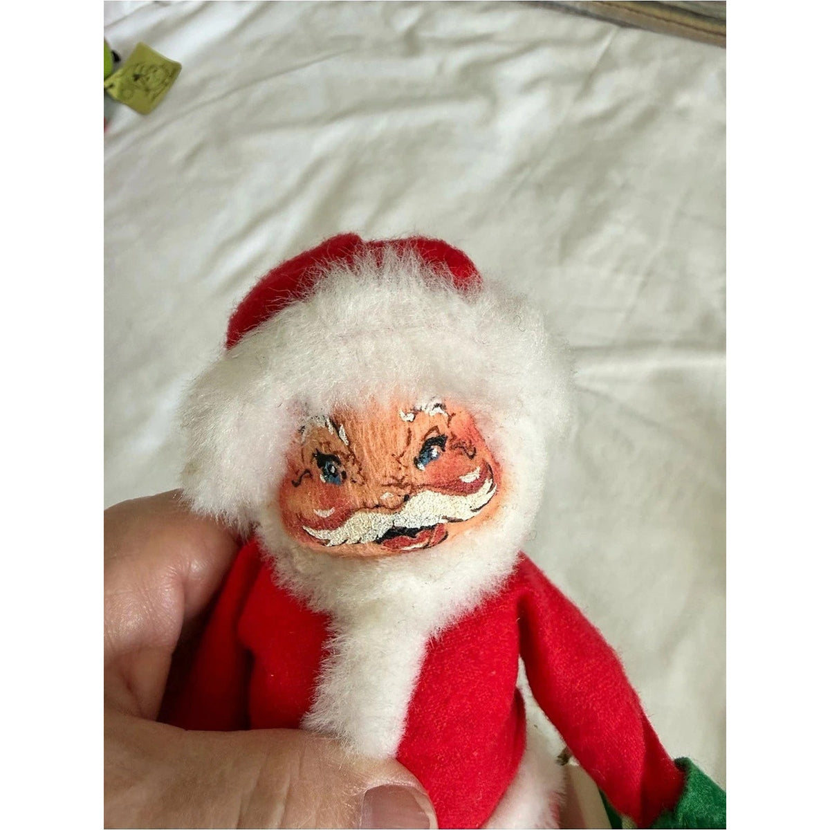 Annalee Dolls Santa ornament with gifts Santa Christmas