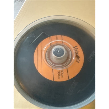 Verbatim Digital Vinyl CD-R 25 Pack 700MB 80min 52x Recordable Blank Discs 94488