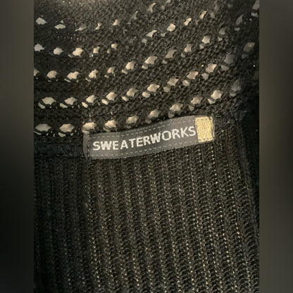 Sweaterworks Black Cardigan Sweater