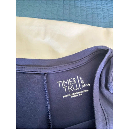 Time and Tru women’s Blue Midi Dress