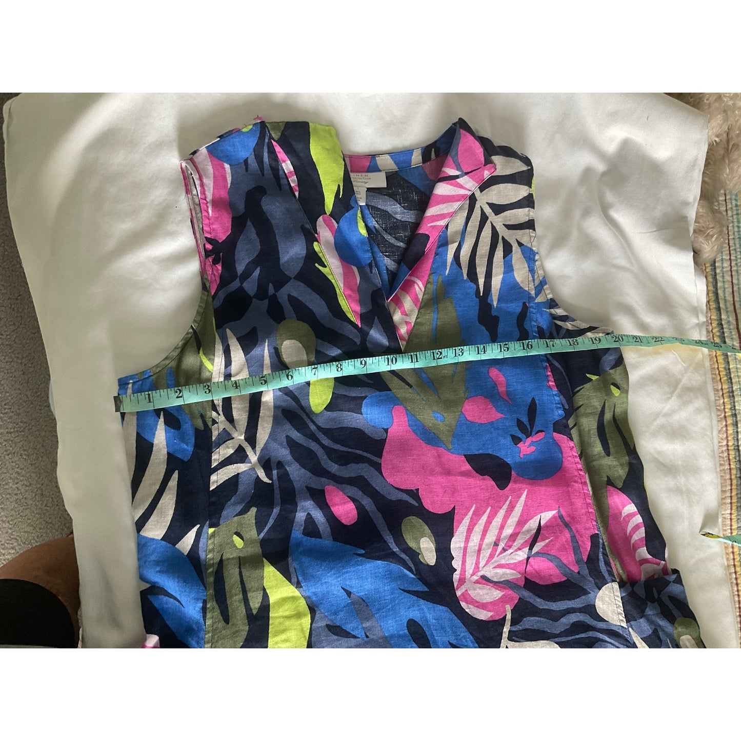 Charter Club Multicolor Sleeveless Dress