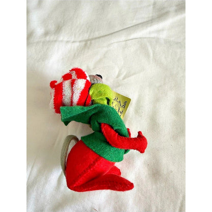 Annalee Dolls plush Christmas mouse caroler
