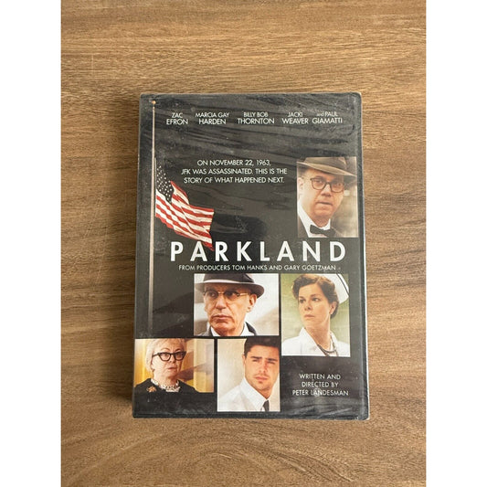 Parkland (DVD, 2013) Paul Giamatti, Zac Efron, BRAND NEW Sealed