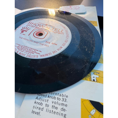 Show'N Tell Picturesound Program The Princess and the Pea ST-138 Vinyl LP Record