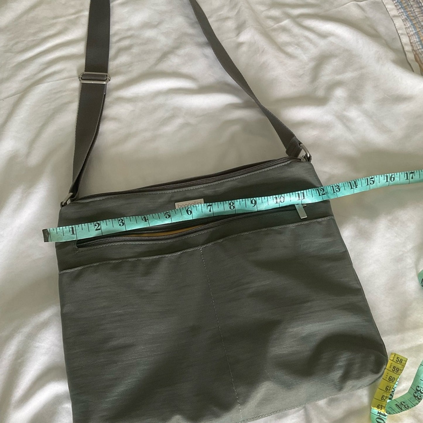 Baggallini Gray Crossbody Bag