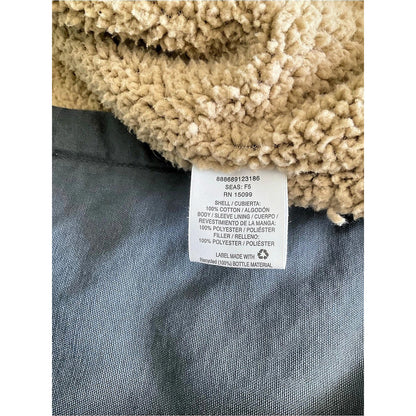 Outdoor Life Sherpa-Lined Men's Gray Jacket XL