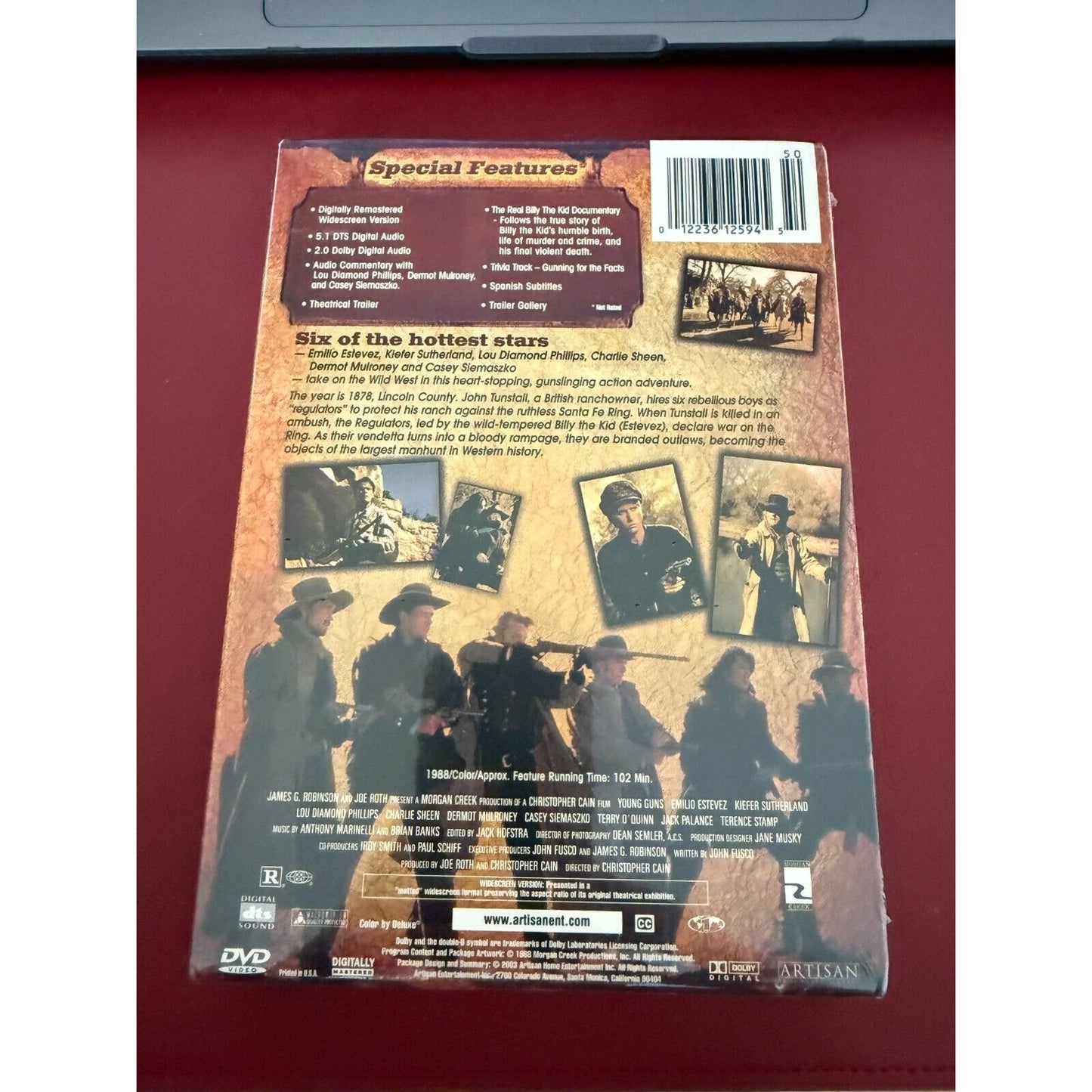Young Guns (DVD, Special Edition) NEW