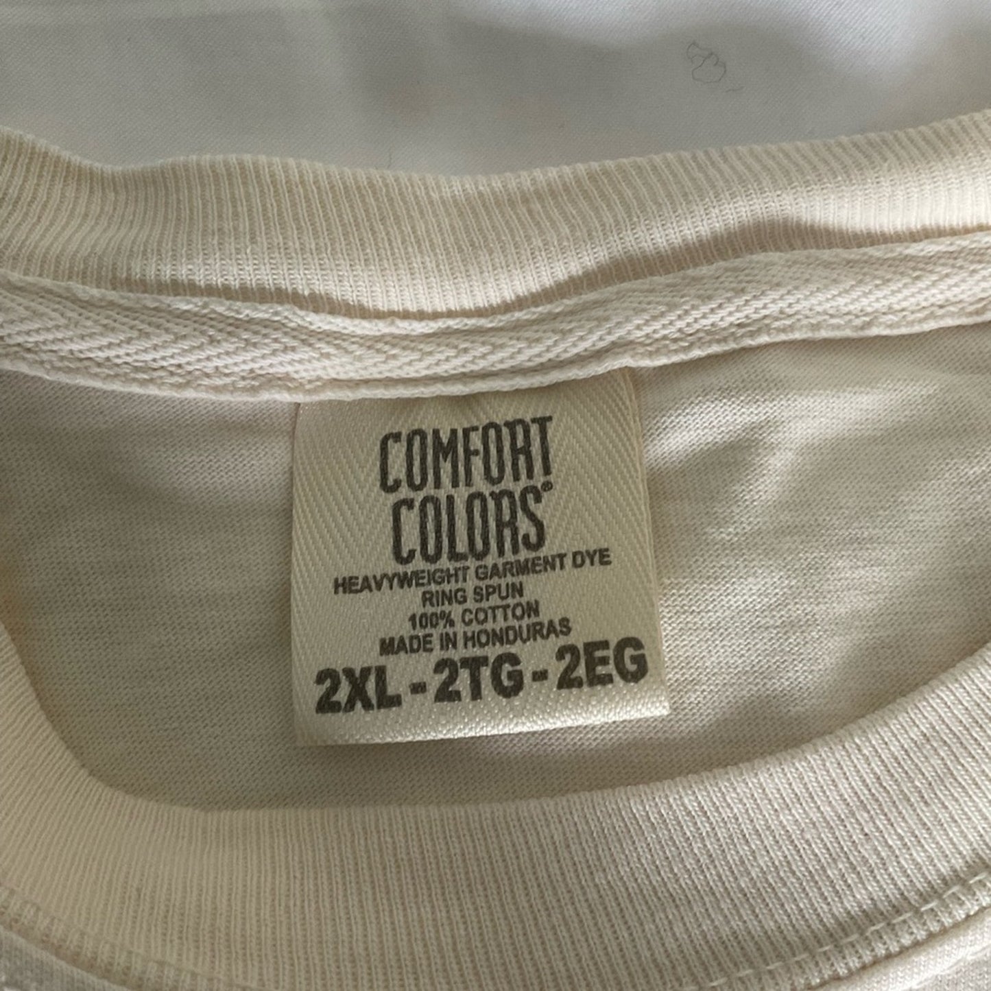 Comfort Colors Cream Faith Graphic Tee
