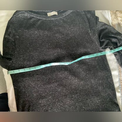 Perfect Peach Classic Black Sweater