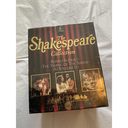 Shakespeare Collection Boxed Set Romeo & Juliet (VHS/EP, 1997, 3 Movie Set) Rare