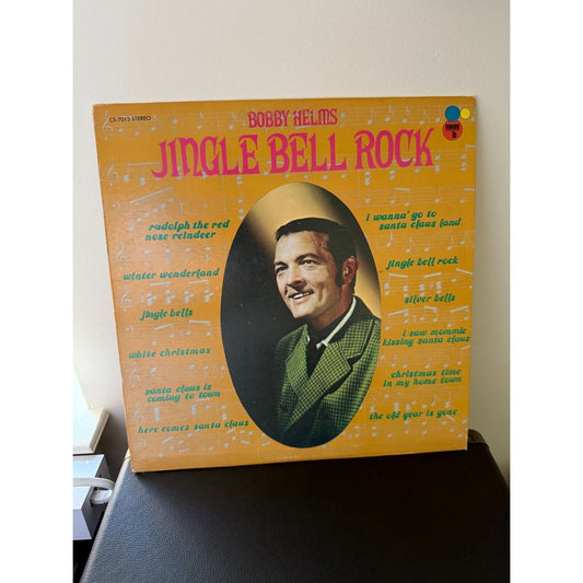 BOBBY HELMS Jingle Bell Rock Vinyl LP 1970 Christmas