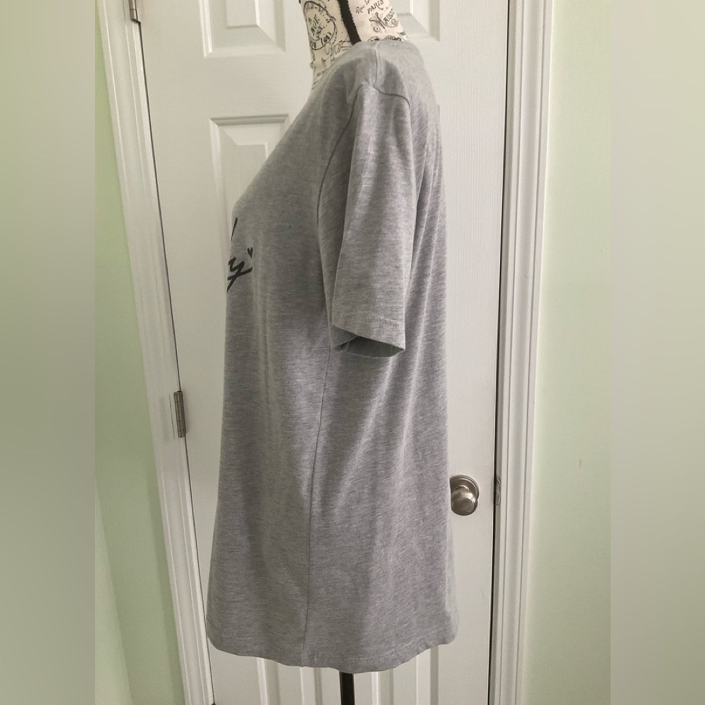 Bella Canvas Gray 'Homebody' Short Sleeve Tee