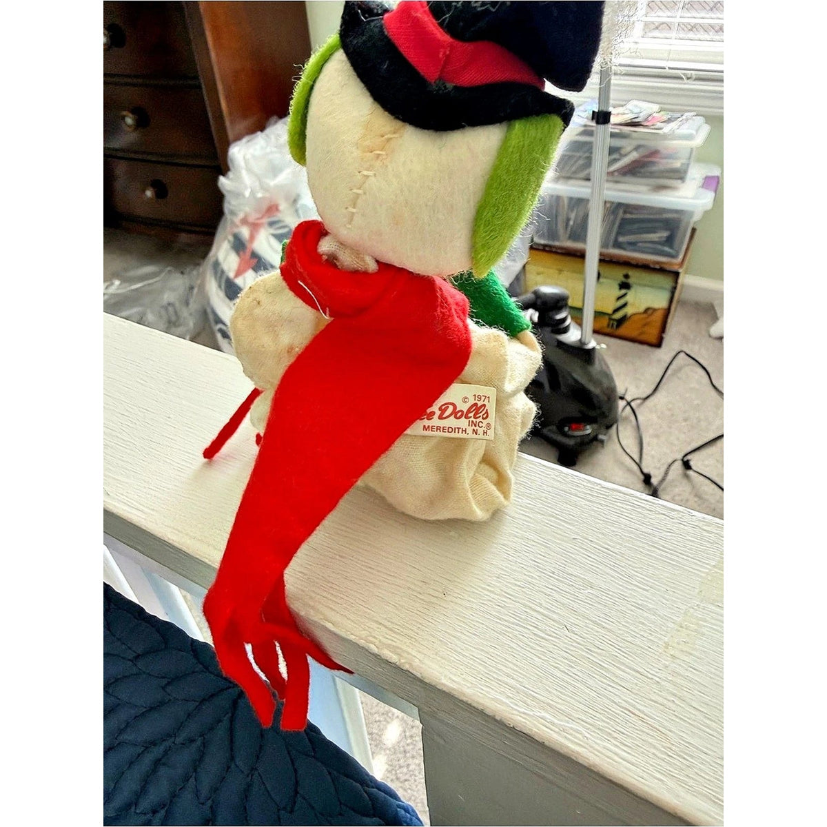 Annalee Vintage Holiday snowman doll