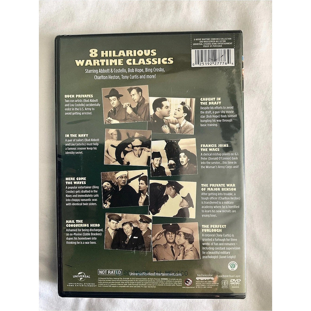 Wartime Comedies:  8 Movie Collection (DVD)