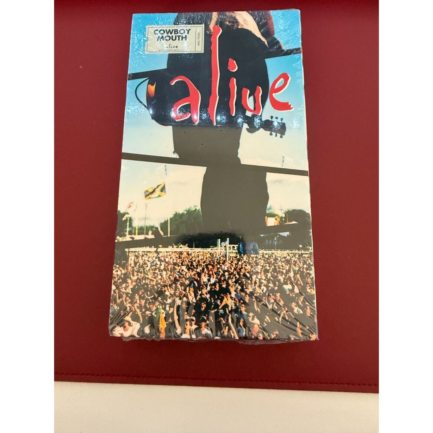 Cowboy Mouth ALIVE VHS ULTRA RARE Alternative Rock 1996