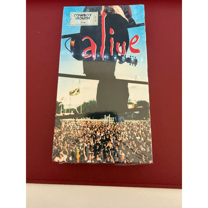 Cowboy Mouth ALIVE VHS ULTRA RARE Alternative Rock 1996