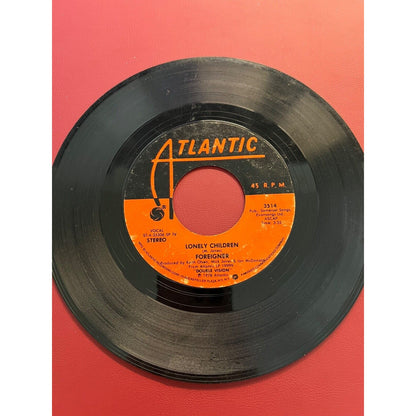 1978 FOREIGNER 45RPM 7” Atlantic Records “Double Vision” (J99-1)