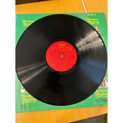 VARIOUS ARTISTS Christmas Greetings Vol. 3 1972 LP Vinyl Record