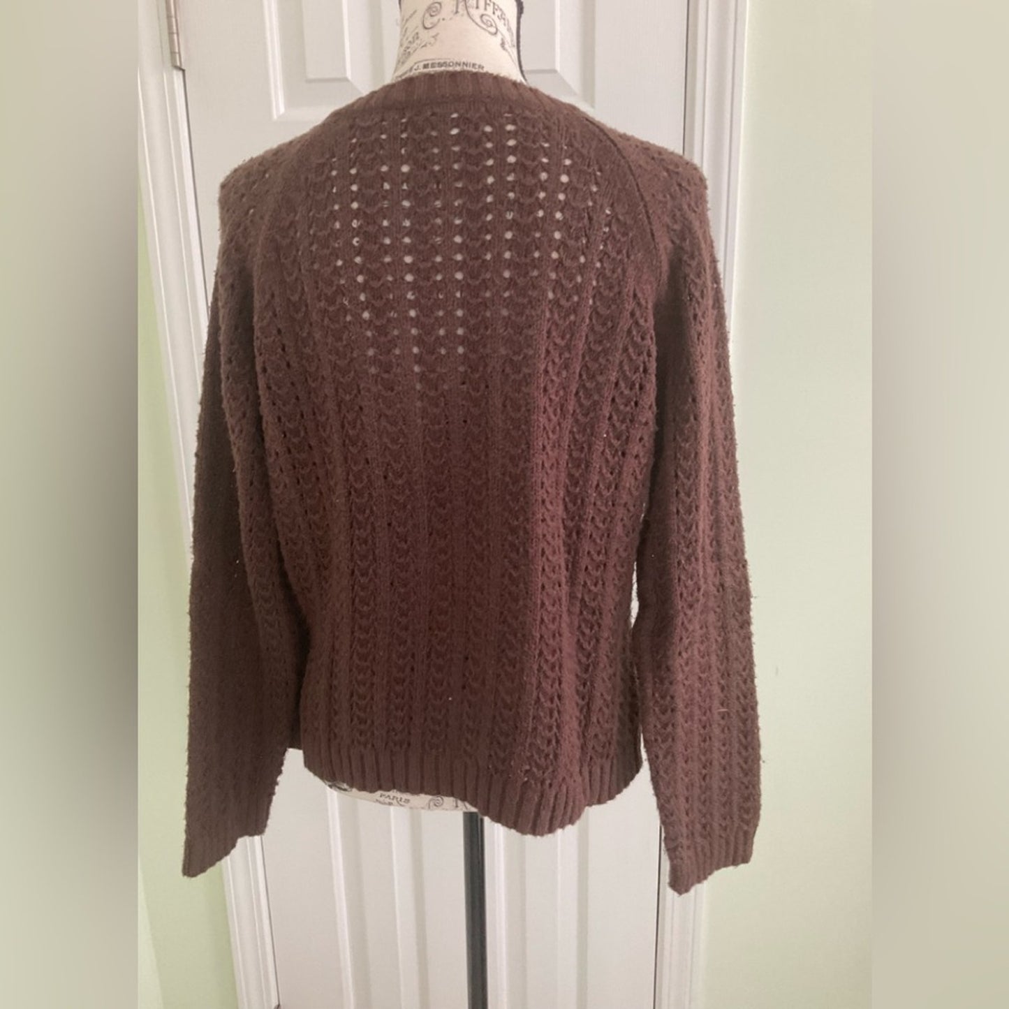 American Eagle Outfitters Chocolate Brown Sweater