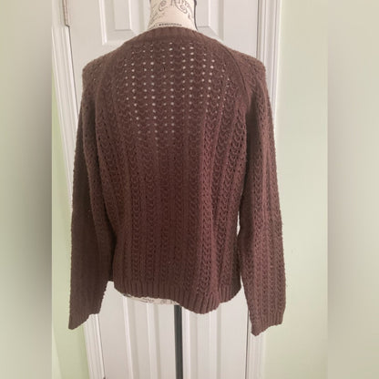American Eagle Outfitters Chocolate Brown Sweater