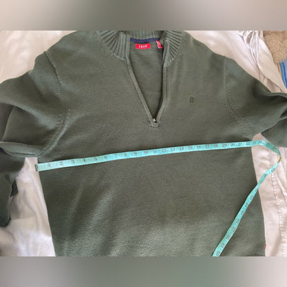 Izod Men’s 1/4 zip pullover sweater
