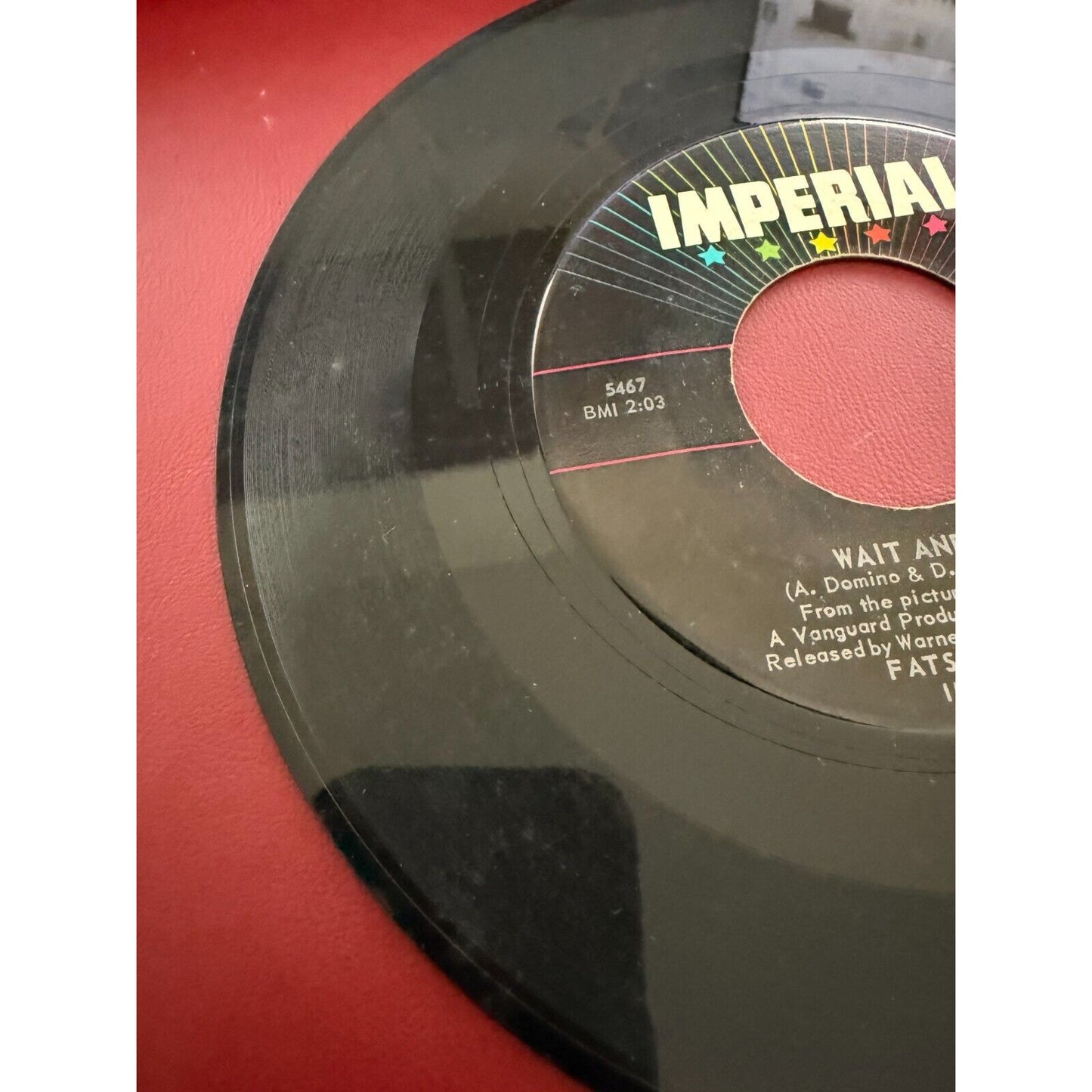 Fats Domino - Wait And See / I Still Love You - IMPERIAL X5467 45rpm