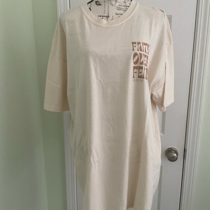 Comfort Colors Cream Faith Graphic Tee