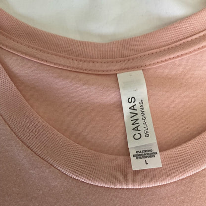 Bella Canvas blush pink  'Grateful' Tee