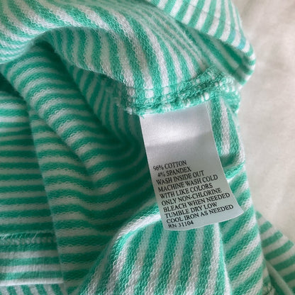 Crown & Ivy Mint Striped Utility Jacket