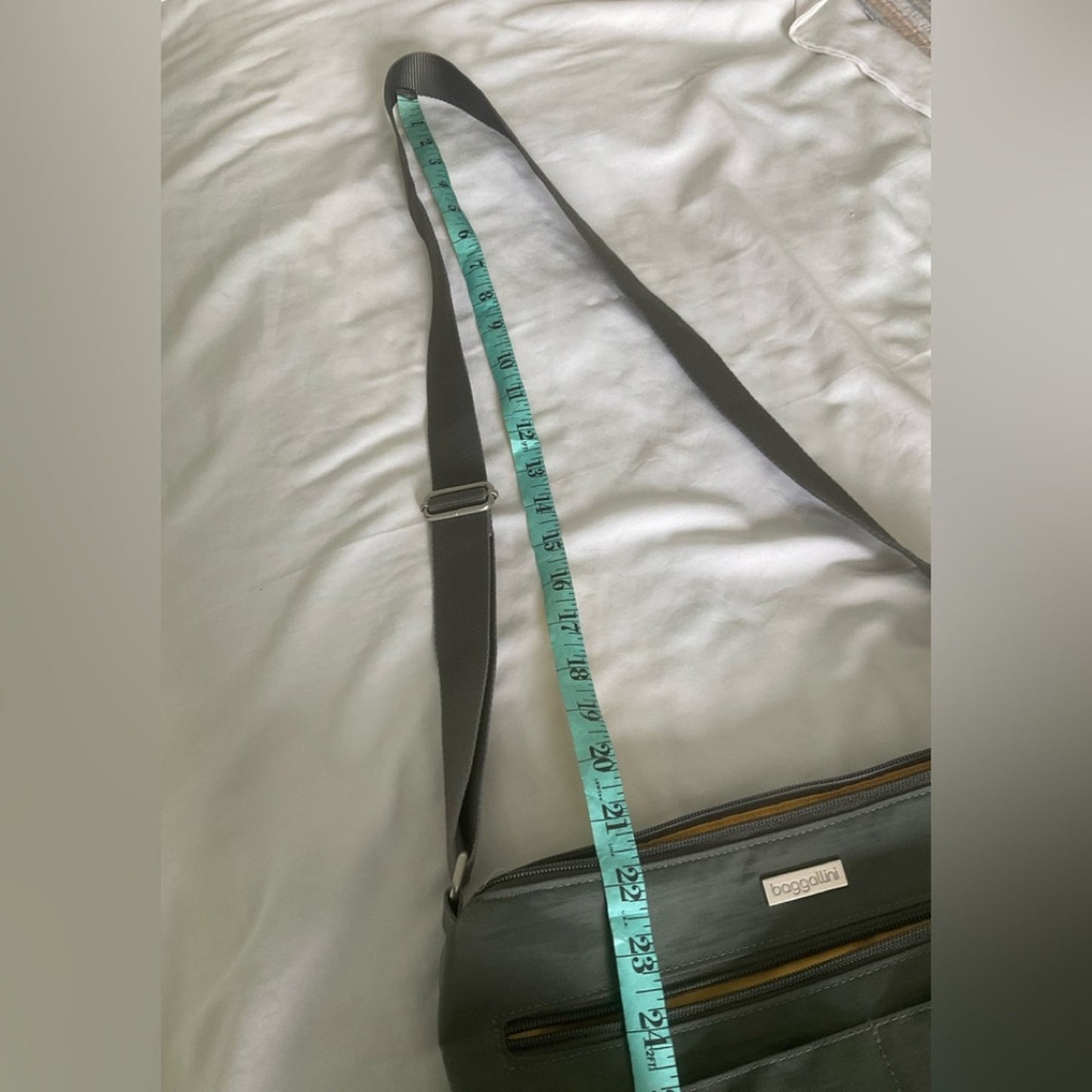 Baggallini Gray Crossbody Bag