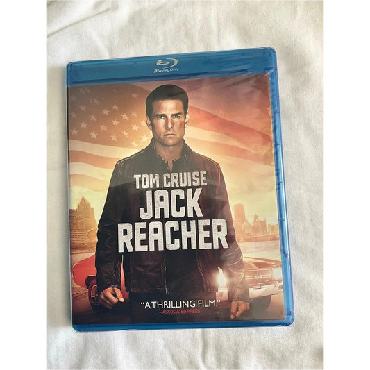 Jack Reacher. Blu-ray Disc starring Tom Cruise