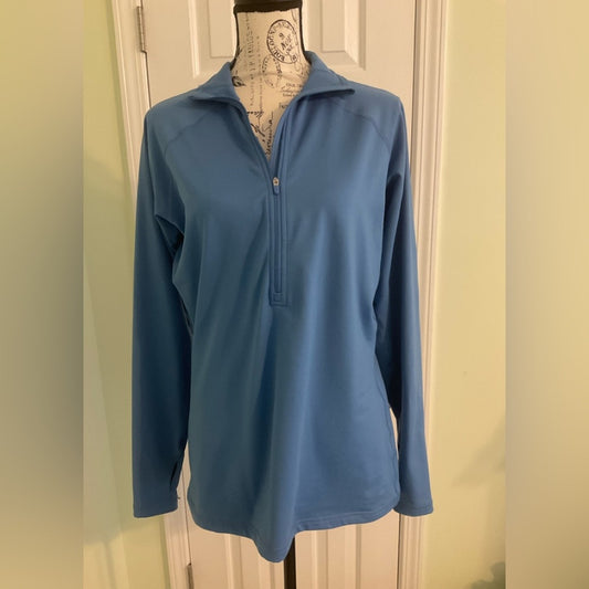 Nike Pro Blue Long Sleeve Top