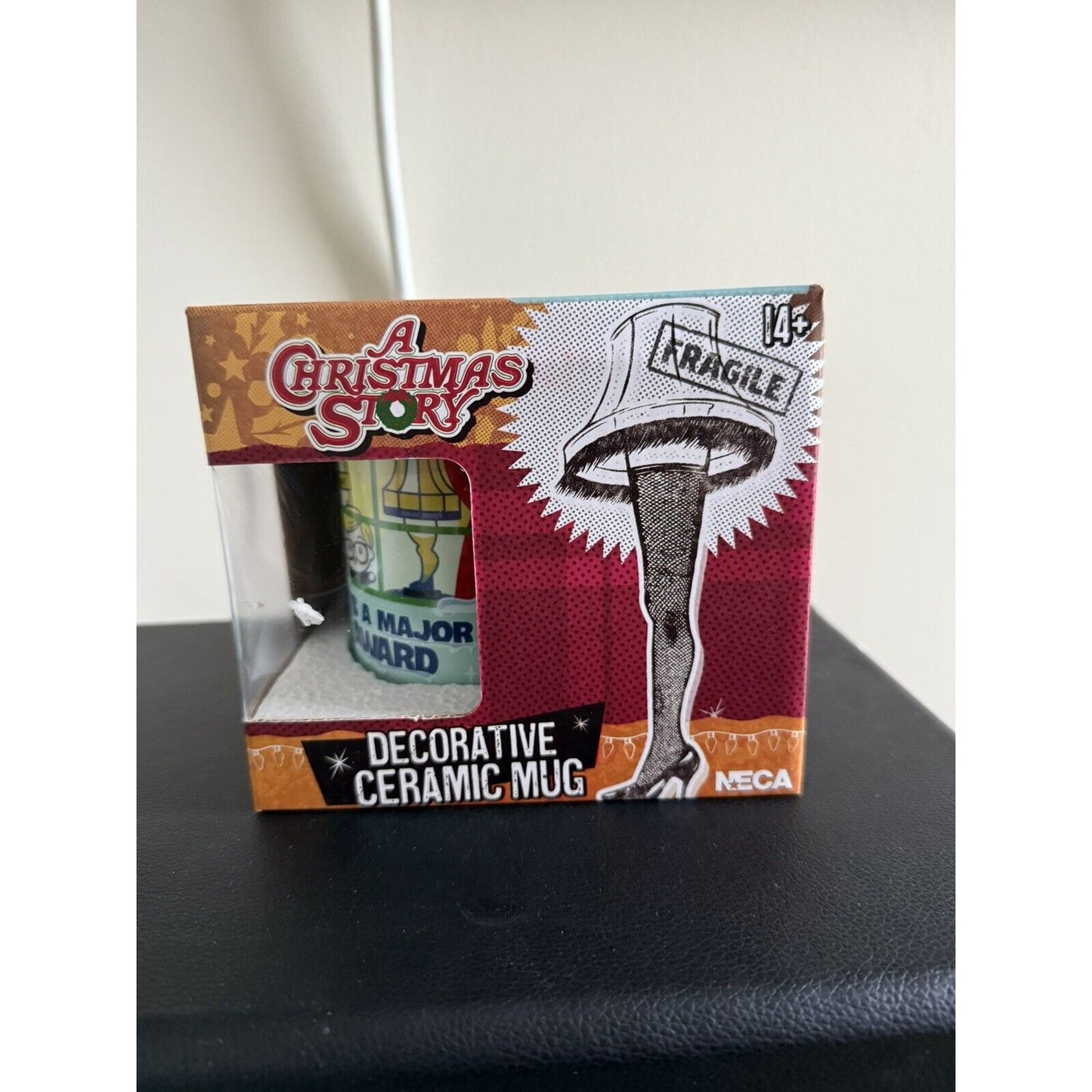 NECA ~ A Christmas Story It’s A Major Award ~ Leg Lamp Ceramic Mug
